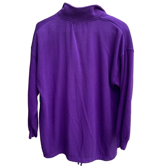 Vintage Carolina Colors Sport Pullover Fleece Jacket - Picture 6 of 7